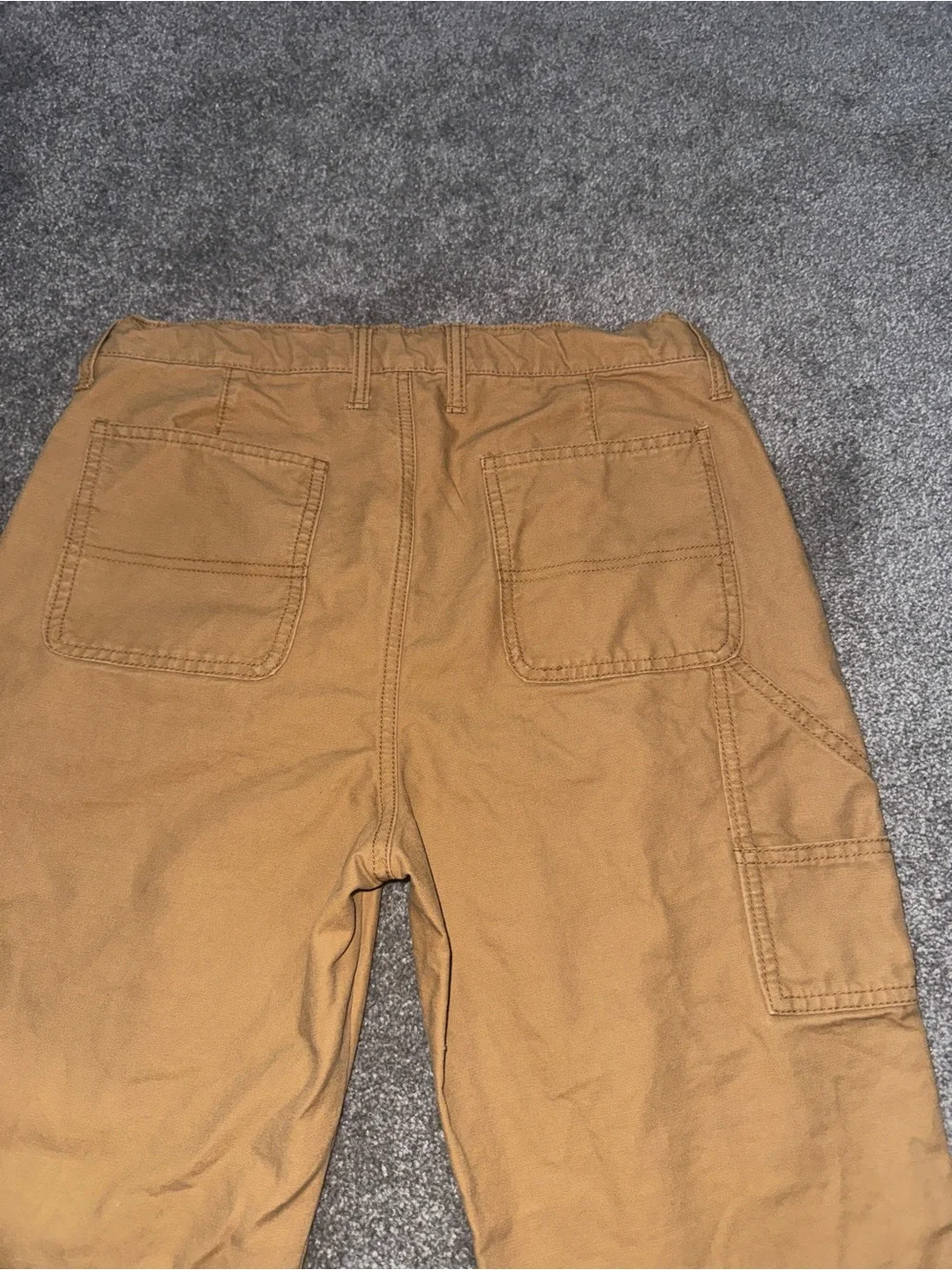 Old Navy Boys Tan Taper Built-In-Flex Cargo Pants Size 18